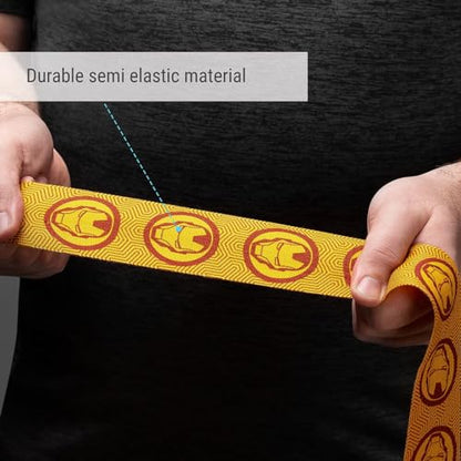 Hayabusa Marvel Hero Elite Mexican Style Boxing Hand Wraps for Men & Women - color: Iron Man