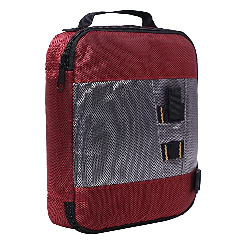 Raprance Fishing Lure Bag Baits Tackle Binder Organizer Storage Plastic Bag - color: Red