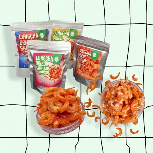 Dried Shrimps with Salt for Asian Cuisine Fresh Seafood Flavor or Eat As Snack Sun Dried (100)