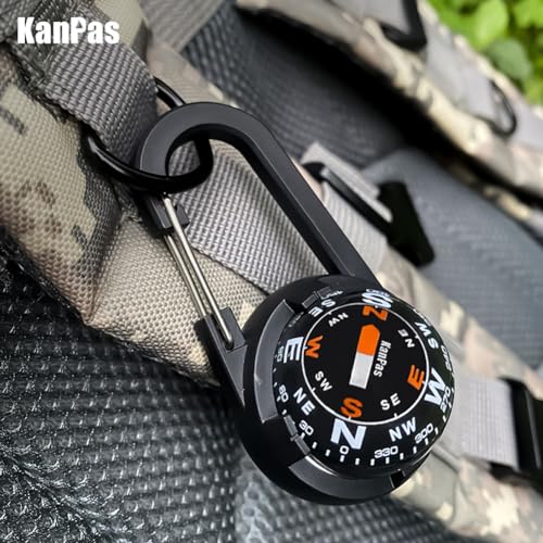 KanPas EDC 핸즈프리 및 무료 각도 판독을 위한 볼 나침반 - color: CAV-30