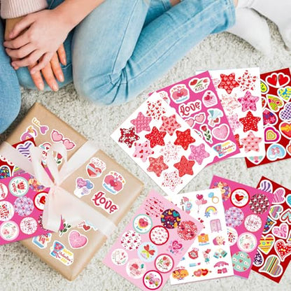 357 PCS Valentines Day Stickers, Love Heart Stickers for Kids - style: Valentines Day Stickers