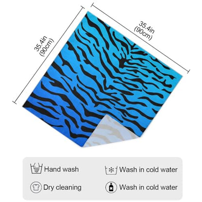 Head Scarf for Women,35" Large Square Hair Scarves Bandana Fashion Neck Scarf - color: Color 1