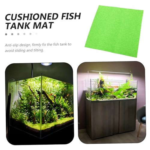 Happyyami Fish Tank Mat Thickened Absorbing Bottom Pad for Aquariums Non- Cushion for Fish Keeping and Leveling