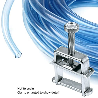 Little Giant C-2-PW Restrictor Tubin Clamp for 1/2" or Smaller Tubing | Reduces water flow for fountains, spitters and hydroponics, made of nickel, Maximum clamp opening = 0.70", 566289