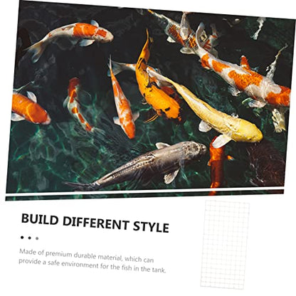 SUPVOX 6Pcs Aquarium Divider Durable Fish Tank Isolation Board Easy Install Mesh Separator for Breeding Fish Separation Versatile Splicing Design