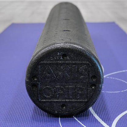 OPTP AXIS Firm Foam Roller, High Density Foam Roller for Physical Therapy, Yoga, Pilates, Fitness Exercise and Sports Training (Black, 36" X 6" Round) - color: Black - 36" X 6" Round