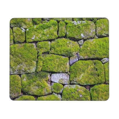 Green Moss Stone Nature Plants Pattern Mousepad Non-Slip Rubber Base Mouse Pads for Computers Laptop Office Desk Accessories Mouse pad 7.9 x 9.5 in - color: Moss Stone