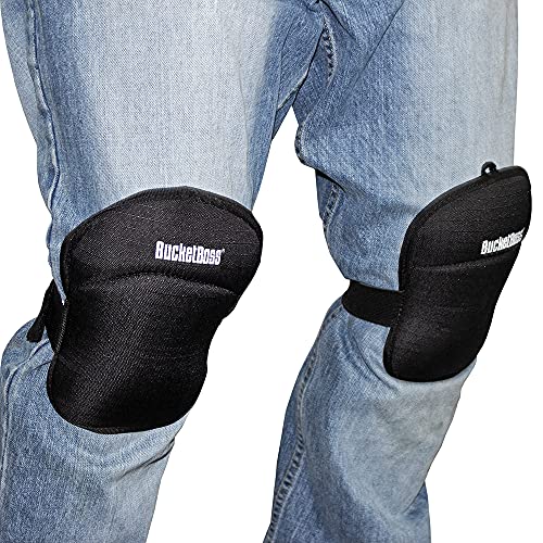 Bucket Boss Utility Knee Pads in Black, 93300