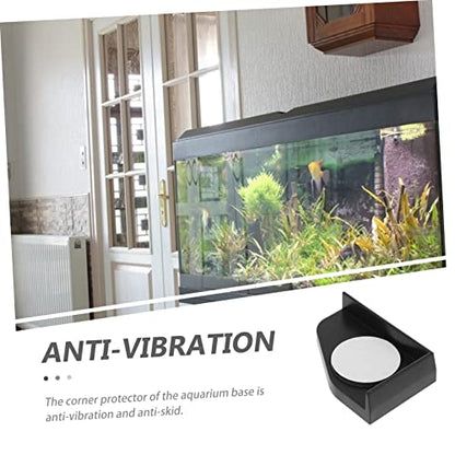 4pcs Corner Protector Pads for Fish Tanks -Collision Cushion Guards Thickened Base Corner Protectors for Aquarium Stability and Safety
