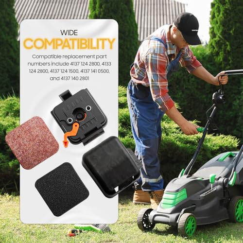Seentech Air Filter Cover Housing Assembly For Stihl FS75 FS80 FS85 KM85 KR85 KW85 BG75 HT70 HT75 HL75 HS75 HS80 HS85 FC75 FC85 FR85 Brushcutters Trimmers - Replaces 4137-141-0500 4137-140-2801…