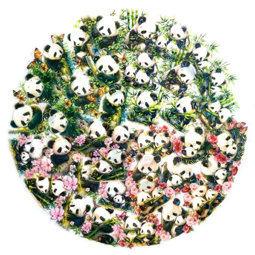Yoksas 40Pcs Holographic Shiny Kawaii Panda Stickers - Waterproof Transparent Glitter Cute Panda Stickers for Scrapbooking,Water Bottles,Journals - color: Shiny Panda