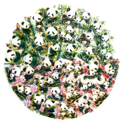 Yoksas 40Pcs Holographic Shiny Kawaii Panda Stickers - Waterproof Transparent Glitter Cute Panda Stickers for Scrapbooking,Water Bottles,Journals - color: Shiny Panda