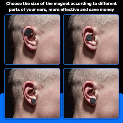 Cauliflower Ear Magnet - Effective Magnets Compression Kit - Prevention & Treatment of Hematomas & Keloid in BJJ, Wrestling, MMA, Grappling, Boxing, Muay Thai, Rugby (Small, Middle and Large)