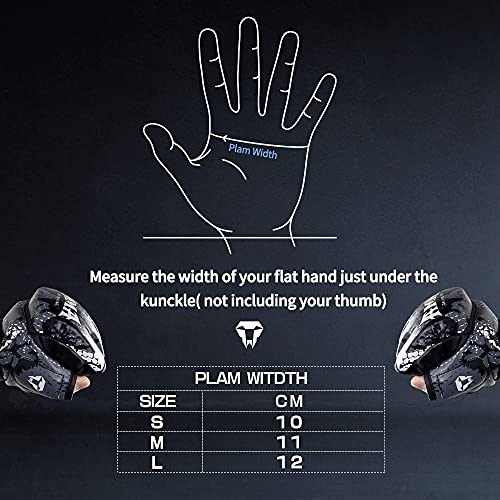 Punch Bag Training Gloves, LangRay MMA Grappling Gloves for Sparring Martial Arts Boxing Training for Adults and Kids - size: Medium, style: MMA