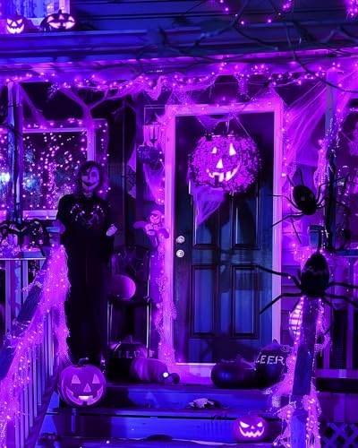 Minetom Fairy Lights Battery Operated, Twinkle String Lights 5ft 60LED - color: Purple