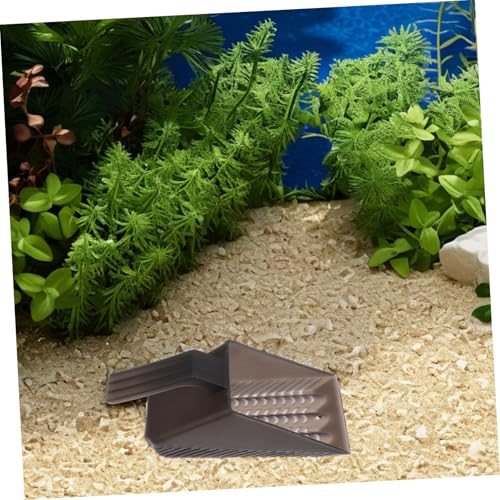 Aquarium Sand Shovel Ergonomic Handle Fish Tank Substrate Sifter Tool for Easy Cleaning and Root Aquatic Gardens