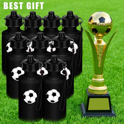 Zubebe 36 Pcs Sports Water Bottles Bulk Squeeze Reusable Bpa-free Plastic Water Bottles End of the Year Gifts Summer Gifts for Students School Travel Hiking Cycling Event Team Gift - color: Black
