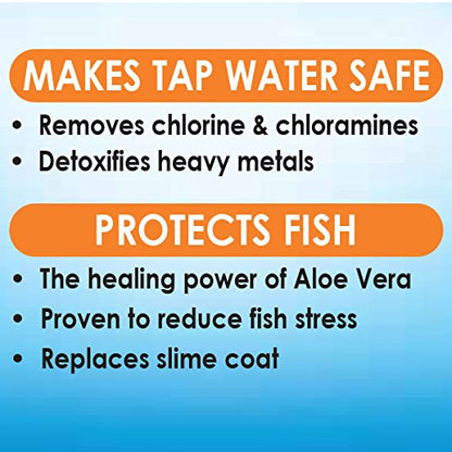 API STRESS COAT Aquarium Water Conditioner 64-Ounce Bottle - size: 64 fl oz, style: Aquarium Treatment without Pump