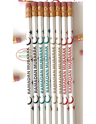 Ramadan Mubarak Pencils (24) عيد مبارك Happy EId Customized Party Favors decoration Arabic Novelty Muslim gift Wholesale Ramadan Gift-Holy Ramadan Muslim (Ramadan) - style: Ramadan