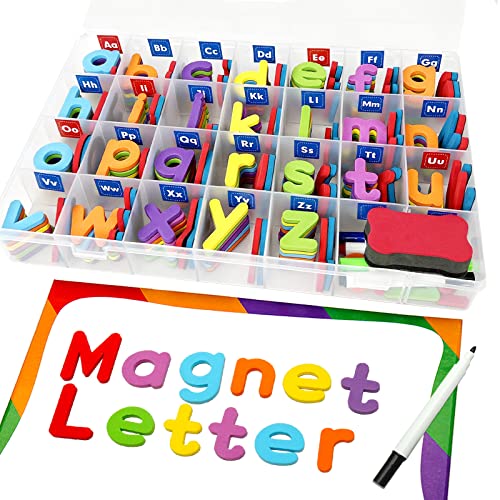Classroom Magnetic Alphabet Letters - ABC 237 Pcs Letters Numbers