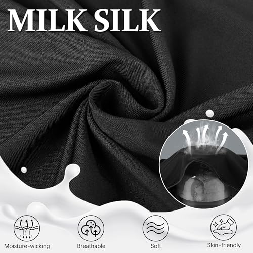 Ababalaya Women's Elegant Modest Muslim Islamic Ramadan Soft Lightweight Jersey Hijab Long Scarf - color: Black, size: X-Large