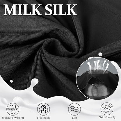 Ababalaya Women's Elegant Modest Muslim Islamic Ramadan Soft Lightweight Jersey Hijab Long Scarf - color: Black, size: Large