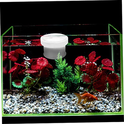 Kisangel Floating Fish Isolation Box Acrylic Breeding Tank for Small Fish Durable and Reliable Aquarium Divider Design for Easy Observation and Fry Care - color: Transparent