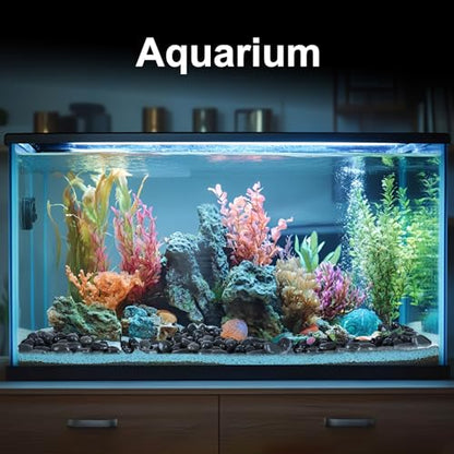 Pulovin 20 lbs River Rocks for Landscaping, 2"-3" Natural Rocks for Aquarium, Fish Tank, Decorative Garden Stones for Plants, Flower Pots, Vase, Walkways - size: 2-3 Inch