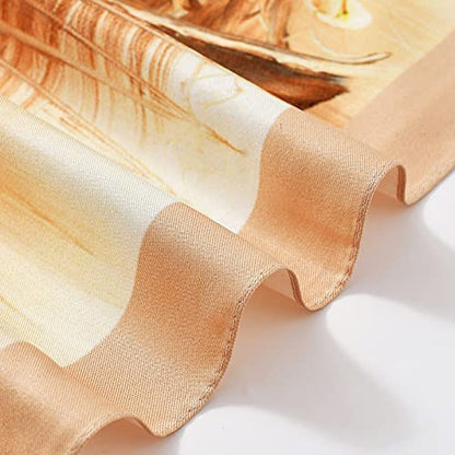 100% Mulberry Silk Scarf-Printed or Solid Color 35” Square Large Silk Hair Head Wrap Scarf With Gift Box Package - color: M9 Pattern: Sailing in the Sea