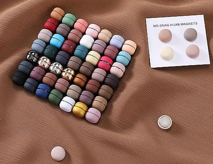 Txameru 24-Pair Hijab Magnet Pins - Strong, Colorful Magnetic Pins for Women - color: Combination Color F