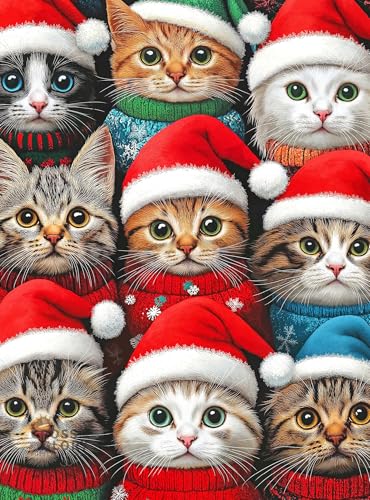 Cross & Glory | 1000 Piece Jigsaw Puzzles for Adults | Whisker Wonderland - color: Whisker Wonderland