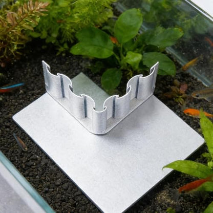 Aquarium Gravel Divider Fish Tank Sand Screen Substrate Fence | Water Plant Fish Tank Bottom Fence, Separate Gravel in Aquarium or Terrarium - color: Style C