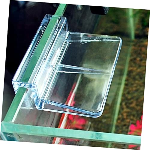 10pcs Acrylic Aquarium Brackets Fish Tank Cover Support Holders Clear Practical Rack for Glass Tanks Safe for Fish and Small Pets