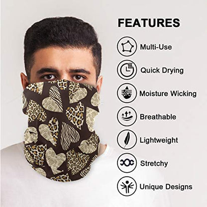 visesunny Seamless Scarves Bandana Scarf UV Resistence Outdoor Sport Balaclavas Headwear Headband Unisex - color: Multi10