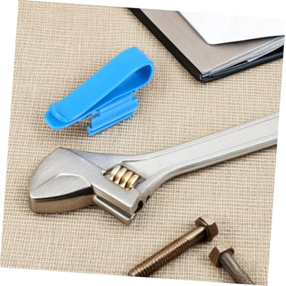 Abaodam 6pcs Aquarium Water Pipe Fixing Clips Robust Hose Clamps for Fish Tank Easy to Install Plastic Accessories for Water Pipe Connection - color: Blue
