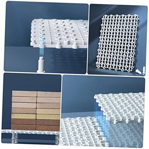 Aquarium Base Crate Fish Tank Divider Tray Plastic Grid for Bottom Partition Prevent Fish Biting Easy to Assemble Fish Tank Base Partition