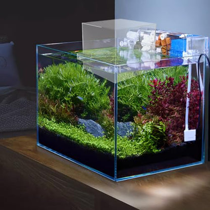 Fish Tank Elevator: Negative Pressure Tank for Fish Activity Area Increase, External Suspended Placement, Water Level Maintenance - size: 19.00X19.00X16.00CM
