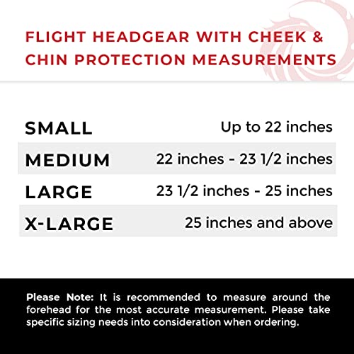 Flight Headgear w/Cheek and Chin Support, Leather Sparring Headgear, Boxing, MMA, Muay Thai Kickboxing, Mixed Martial Arts, UFC - color: Black, size: Small