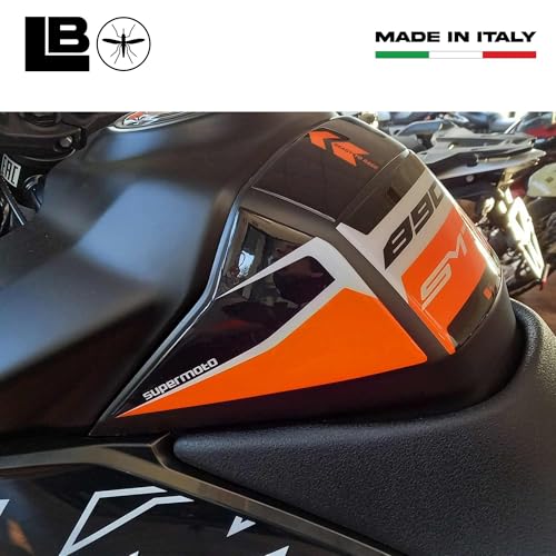 labelbike - 3D Sticker Motorcycle Fuel Tank Pad Protection and Decoration in Resin Compatible with KTM 890 SMT 2024-2025