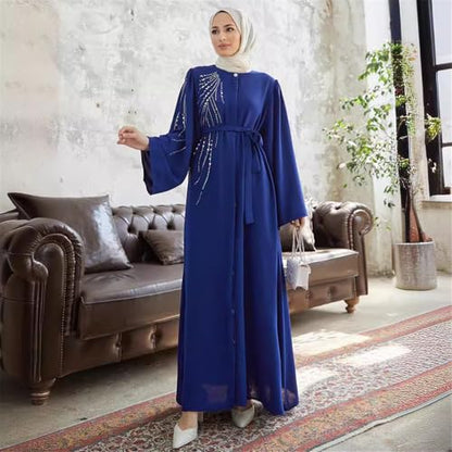 Women Kaftan Dress Prayers Full Cover Robe Women Abayas Portable Prayer Set