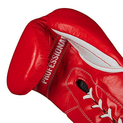 Pro Mex Pro Lace Training Gloves V 3.0 - color: Red, size: 18 oz