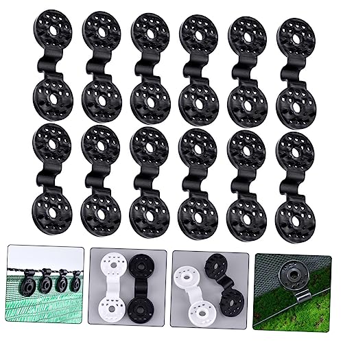 LIOOBO 50pcs Non- Sunshade Fabric Clamps Clips Fixing for Garden Greenhouse Outdoor Use Versatile Mesh Buckle Tools for Secure Shade