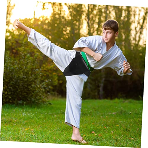 VICASKY Professional Groin Protector for Martial Arts and Combat Sports Reusable Crotch Guard with Ergonomic Design for Karate Boxing Thai Training Adult and Youth Black
