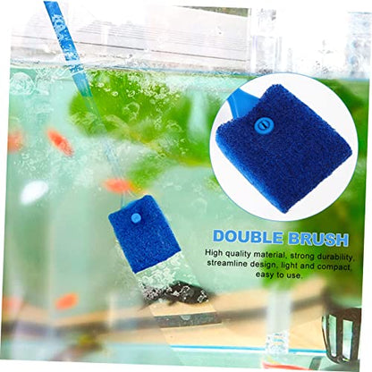 BESPORTBLE 7pcs Aquarium Cleaning Tool Kit Stainless Steel Tweezers Brush and Net for Efficient Fish Tank Maintenance and Plant Care