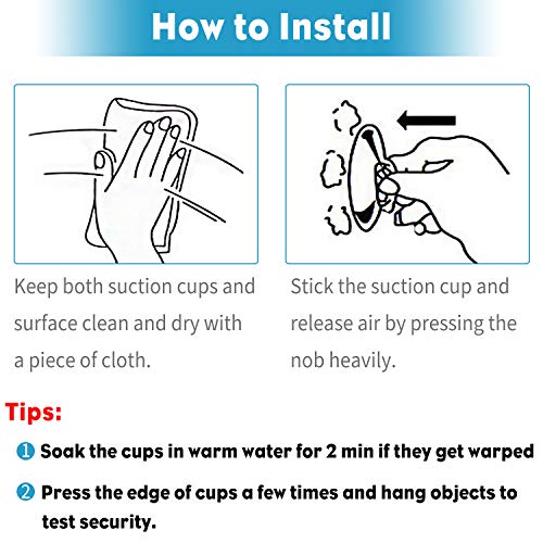 Pawfly 10 Pack Suction Cups 1.2 Inch, PVC Plastic Sucker Without Hooks for Home Kitchen Bathroom Organization Christmas Decoration Window - style: 1.2 in 10pcs