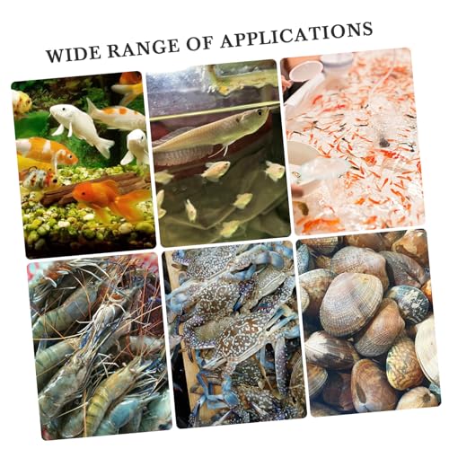 10pcs Oxygen Plastic Bags for Fish Shrimp Fry Thickened Aquatic Packaging for Pet Stores and Fish Farms Versatile Temporary Storage - size: 75x48cm