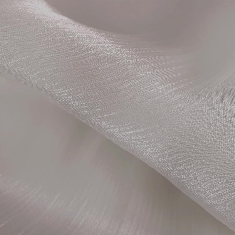 Lina & Lily Sheen Shimmer Women's Crepe Scarf Shawl Wrap Head Hijab Lightweight - color: Light Mink