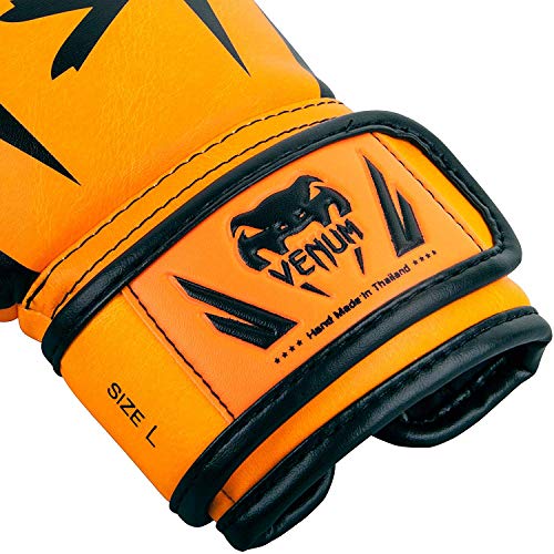 Venum Venum Elite Boxing Gloves Kids - color: Neo Orange, size: Small