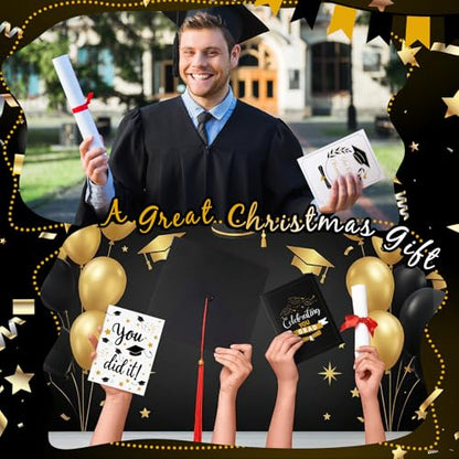 AmazingSpark 4 Set Mini Graduation Gift Card Book Class of 2026 Money Holder Envelope Booklet for Cash Congrats Grad Surprise Money Card Sleeve Book Graduate Party Gift for Senior College University - style: Graduation
