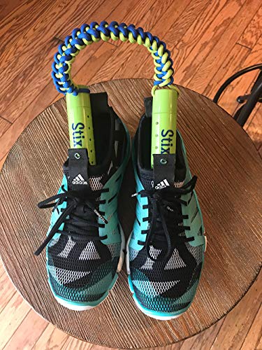 Glovestix StankStix Shoe Deodorizer Liquid Shoe Odor Eliminator, Formerly Called ShoeStix. Non-Toxic Odor Remover for Shoes, Boots, Smelly Gym Bags, Boxing, Lacrosse, Soccer & Hockey Gear, Green/Blue